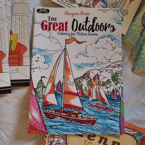 Simple Adult Coloring Books - Picture 8 of 13